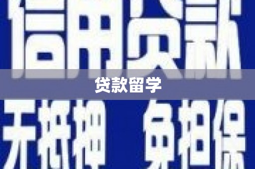 洋山贷款留学