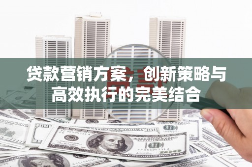 洋山贷款营销方案，创新策略与高效执行的完美结合
