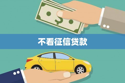 洋山不看征信贷款