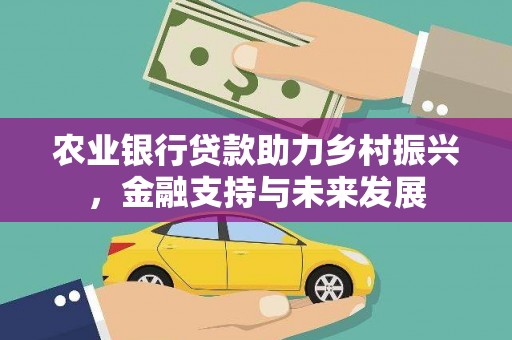 洋山农业银行贷款助力乡村振兴，金融支持与未来发展