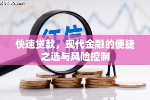 洋山快速贷款，现代金融的便捷之选与风险控制