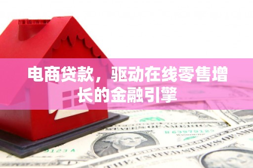 洋山电商贷款，驱动在线零售增长的金融引擎