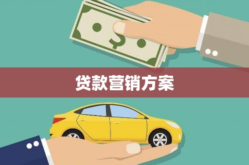 洋山贷款营销方案