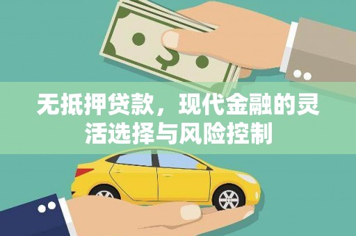 洋山无抵押贷款，现代金融的灵活选择与风险控制