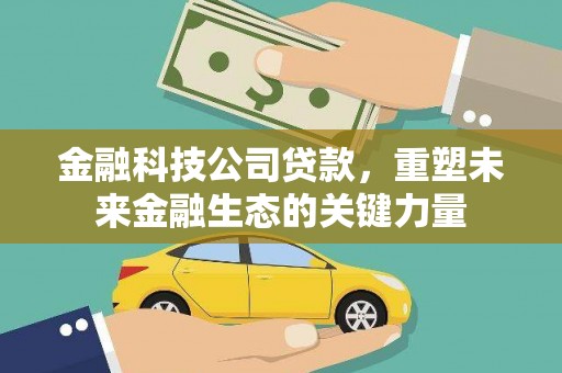 洋山金融科技公司贷款，重塑未来金融生态的关键力量