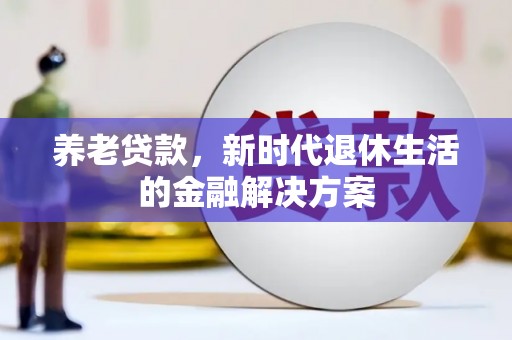 洋山养老贷款，新时代退休生活的金融解决方案