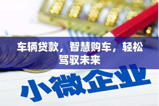 洋山车辆贷款，智慧购车，轻松驾驭未来