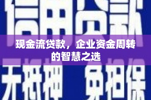 洋山现金流贷款，企业资金周转的智慧之选
